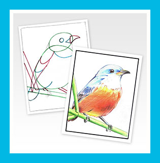 Art Steps :: Online Art Classes for Kids